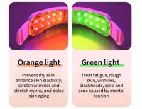 Dispositivo de elevación, terapia de fotones LED, masajeador adelgazante, masajeador de vibración facial calentado con doble mentón en V - details 13