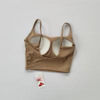 Top Deportivo de Yoga para Mujeres Algodón Transpirable Mejora de Figura con Almohadilla - details 20
