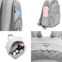 Mochila de nailon de alta calidad para ordenador portátil, Bolsa Escolar ligera, resistente al agua, 8715 - details 4