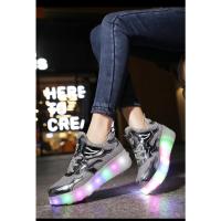 Zapatos de Ruedas Baozou Modelos Sencillos y Dobles Automáticos LED de Luz - details 41