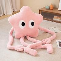 Cojín de Peluche de Estrella Grande Diseño de Flor Rosa de 160cm Almohada de Sofá Relleno - details 4