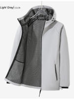 Chaqueta de Senderismo Impermeable Unisex CHRLCK A Prueba de Viento, Anti-embebellecer, Ideal para Acampar, Cazar, Correr, Trekking, Pesca - details 12