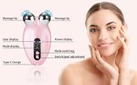 Rodillo masajeador Facial EMS, máquina de microcorriente para Lifting Facial, masajeador Facial en V, rejuvenecimiento del pie - details 2