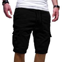 Verano nuevo hombre Casual Multi-Bolsillo hombre quinto pantalon hombre - details 0