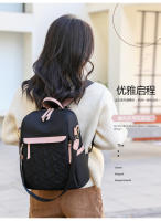 Mochilas informales para mujer, mochila ligera negra, pequeña mochila de viaje para mujer, mochila antirrobo, regalo para mujer - details 0