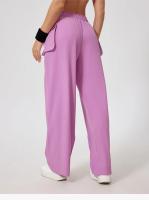 Pantalones de chándal ligeros de secado rápido para correr al aire libre, pantalones sueltos para gimnasio, entrenamiento, Yoga, ropa de trabajo recta para exteriores, pantalones casuales para mujer - details 2