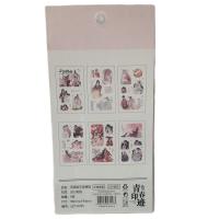 Juego de pegatinas decorativas de Anime Heaven, pegatinas decorativas de bendición oficial, Tian Guan Ci Fu, diario, álbum de recortes, 6 hojas - details 3
