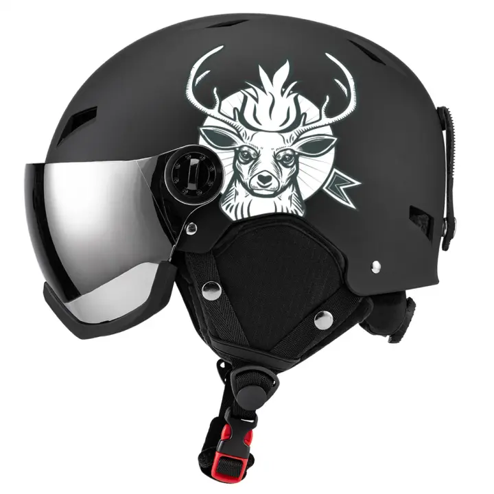 Casco esqui hombre mujer patinete Deportes Equipo Protector - 1