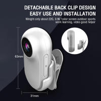 Cámara panorámica de movimiento de 360 grados para salpicadero de motocicleta, grabadora de supermemoria para el pecho, fija, antivibración - details 13