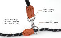 Correas de Perros, 3m Correa para Perro Ajustable en 5 Longitudes Correa Perro con Banda Reflectante, Correa de Adiestramiento p - details 1