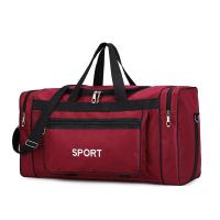Bolsa de viaje de nylon para hombres y mujeres Bolsa de equipaje de mano de gran capacidad para fin de semana, gimnasio, bolsa deportiva para la noche - details 17