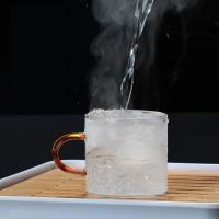 Taza de agua de vidrio transparente con asa, taza de té, leche, café, cerveza, jugo, bebidas, Kungfu, vasos de cocina, 1PC - details 7
