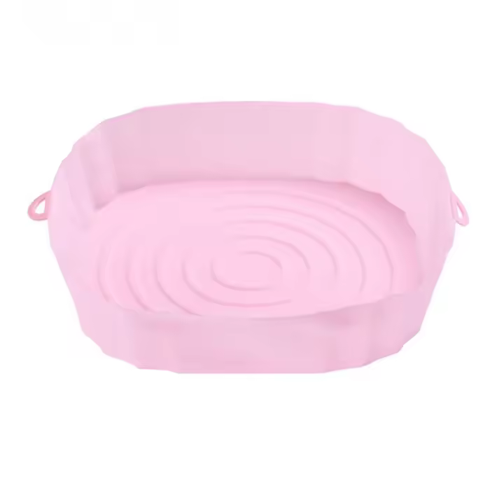 Cocina de Aire Frito Portátil de Acero Inoxidable Pizza y Pollo Frito en Silicona - 1