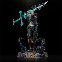 Figura de acción de League of Legends The Ruined King Viego, muñecos coleccionables en miniatura, estatuilla ornamental - details 5