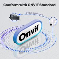 Cámara de seguridad inteligente Tuya WiFi de 3MP compatible con red RJ45 inalámbrica y con cable IP65 seguimiento de movimiento impermeable noche a todo Color - details 10
