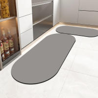 Alfombrilla superabsorbente para suelo de tierra de diatomeas, Color sólido, antideslizante, de secado rápido, para cocina y baño - details 13