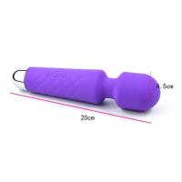 USB recargable impermeable fuerte 20 modos poderoso AV varilla vibrador juguetes sexuales para mujeres - details 7