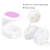 Secador de Uñas Lámpara UV LED 16W Mini Portátil con Cable USB Secador de Esmalte de Uñas Regalo para uso en Casa y Viajes - details 2