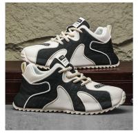 Zapatillas Informales Con Cordones Y Suela Gruesa Con Suela Blanda Y Suela Gruesa Zapatos Cómodos De Moda Para Hombres - details 14