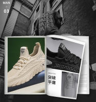 Zapatos De Deporte Para Hombre Con Superficie De Malla Transpirable Moda Versátil Para Correr Y Usar En Exteriores Talla Verdadera - details 2