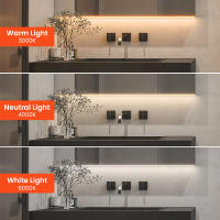 Tira de luces LED COB con Control remoto, 220 LED/m CRI RA90, lámpara Flexible para exteriores, cinta LED impermeable, enchufe europeo, Decoración de cocina, 288 V - details 8