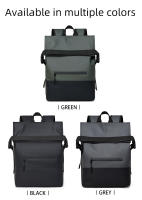 Mochila de Viaje al Aire Libre Unisex Cubierta de Rollo con Estampado Sencillo - details 6