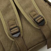 Nueva mochila de lona de alta calidad para hombre, bolso escolar de hombro grande, mochila para niños, bolsas de viaje a la moda para acampar, bolsos simples de moda - details 16