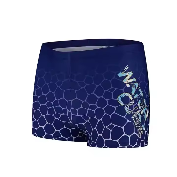 Bañador de talla grande para hombre, pantalones cortos de natación para adolescentes, ropa de playa para la playa, Spa, primavera caliente, surf, traje de baño antivergüenza, Boxer - 1