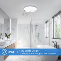 Goeco Lámpara LED Moderna Plafón Redondo Estilo Nórdico 32W 3600LM IP54 6500K Blanca Fría 220V - details 3