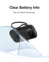 Baseus Power Bank de Carga Rápida 10000mAh, Cable Tipo-C de 30W, Adecuado para Viajes Aéreos, Conector Micro USB - details 16