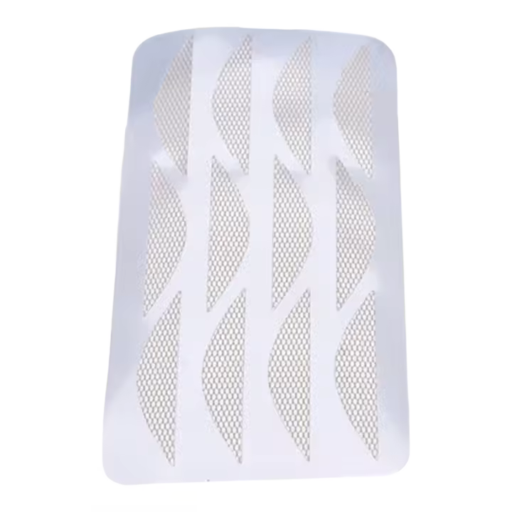 Cintas de pestañas invisibles naturales 120 pares de tiras grandes de diseño V0V4 - 1