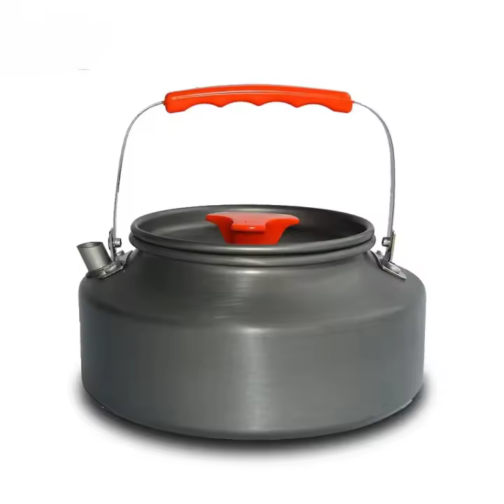 Ollas de Camping de 1,1 y 1,5 Litros Cafeteras al Aire Libre Juegos de Picnic - 1