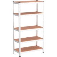 2 Estanterías Metálicas Galvanizadas |   875Kg 5 Baldas |   Medidas 180 x 90 x 40cm - details 5