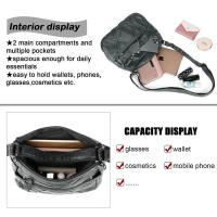 Bolso cruzado de cuero vegano ligero Bolso de hombro casual chic para uso diario - details 1