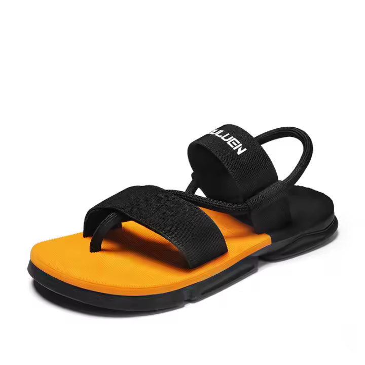 Nuevas sandalias de hombre Eva de verano, con suela gruesa, zapatillas frescas al por mayor, zapatos casuales de playa. - 1