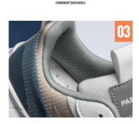 Zapatillas deportivas informales para hombre, calzado transpirable con plataforma que aumenta la altura - details 5