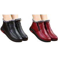 Botas de nieve cálidas para mujer, botas de suela gruesa para exteriores, cómodas y cálidas, regalo para Navidad, cumpleaños y Año Nuevo, Invierno - details 5