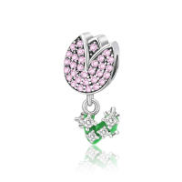 Abalorio de Plata de Ley 925 auténtica, colgante de estrella, Luna y sol brillante, compatible con Pulseras originales, collar DIY para mujer, regalo de joyería - details 10
