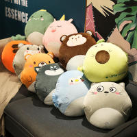 Bolsa calentadora de manos de peluche 3 en 1, manta de almohada de animales de dibujos animados, manta de cojín bonita, almohada de viaje para el hogar, coche, regalo para niños y niñas - details 3
