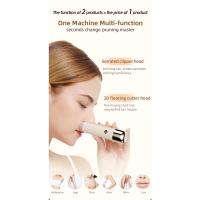Maquinilla de afeitar eléctrica 2 en 1 para mujer, recortadora de Bikini, afeitadoras faciales, depilación para axilas, piernas, eliminador de cuerpo, IPX6, resistente al agua - details 3