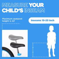 Bicicleta de Equilibrio para Niños Adecuada para Edades de 4-9 Años Rueda de 16 Pulgadas - details 22