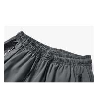 Nuevos pantalones cortos de seda de hielo para hombre, pantalones cortos informales sólidos, versátiles y transpirables para exteriores, pantalones cortos deportivos sueltos ligeros y finos de verano para hombre - details 7