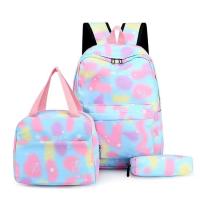 Nueva Moda Mochila Tres Piezas Casual Para Estudiantes Bolsa De Almuerzo Escolar Tres-en-un Bolsa De Hombro Estilo Campus - details 11