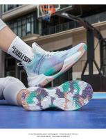 Calzado deportivo profesional para exteriores, diseño de baloncesto luminoso para hombres y mujeres, logotipo de verano transpirable - details 2