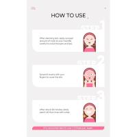 Máscara de Sakura Laikou Exfoliante, Limpieza Profunda, Anti-envejecimiento, Hidratante, Reparador, Iluminador de Tono Cuidado de la Piel Facial, 50g - details 7