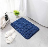 Alfombrilla de baño con relieve de adoquines, alfombras antideslizantes en lavabo, alfombra de suelo lateral de bañera, Felpudo de ducha, almohadilla de espuma viscoelástica - details 6