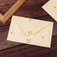 Tarjeta de papelería Día de San Valentín invitación de vacaciones fresca Letterform elegante papel de escritura Floral sobres de papel de carta - details 3