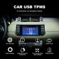 ACCEO USB Android TPMS navegación inalámbrica 4 sensores sistema de monitoreo de presión de neumáticos de coche dispositivos electrónicos sistemas de alarma inteligentes - details 1