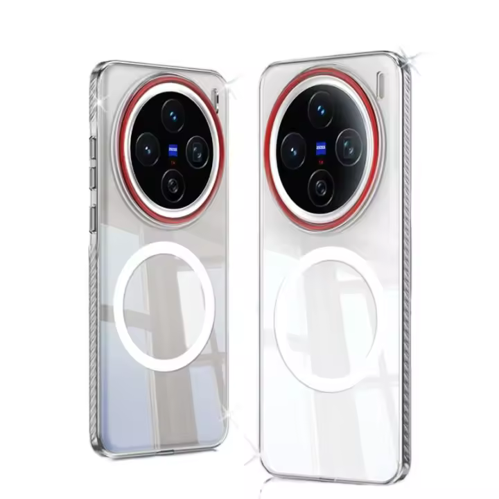 Xundd Funda transparente para VIVO X200 Ultra X200 Pro Mini, funda ultrafina antiamarillea para teléfono de PC resistente a los arañazos - 1