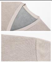Cardigan Casual para Hombres Cuello en V Pantalón de Moda de Otoño e Invierno Tejido de Botones - details 19